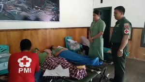 Sambut HUT TNI Ke-79, Kodim 1402/Polman Gelar Aksi Sosial Donor Darah Hingga Pembagian Sembako