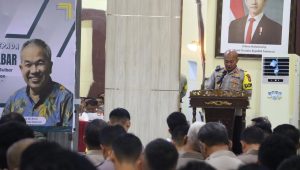 Kapolres Polman Hadiri Kegiatan Pemberian Motivasi Oleh Pakar Komunikasi Sekaligus Motivator Nasional
