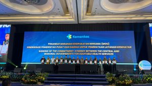 Bupati Bersama Direktur RS Hajjah Andi Depu Teken MoU di Forum Internasional PGME