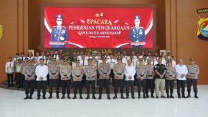 Ungkap Kasus Pembunuhan, 29 Personel Polres Polman Dapat Penghargaan dari Kapolda Sulbar