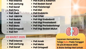 RSUD Hajjah Andi Depu Tetap Pelayanan Saat Libur Nyepi dan Idul Fitri 1447 H, IGD dan Rawat Inap Buka 24 Jam