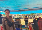 Bhabinkamtibmas Kawal Jelajah Alam Pollewani, 160 Rider Ikut Meriahkan