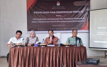 Didapuk sebagai Narasumber, Kejari Polman Ajak Warga Jadi Pemilih Cerdas dan Laporkan Pelanggaran Pemilu