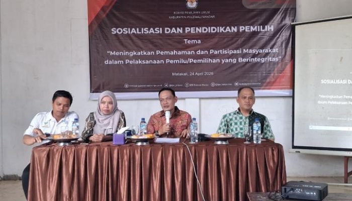 Didapuk sebagai Narasumber, Kejari Polman Ajak Warga Jadi Pemilih Cerdas dan Laporkan Pelanggaran Pemilu
