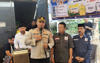 Kapolres Polman Hadiri Gerakan Pangan Murah May Day 2026, Warga Serbu Kebutuhan Pokok Murah
