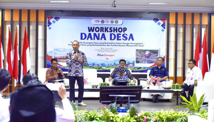 Workshop Dana Desa di Pasangkayu, Jupri Mahmud Tekankan Transparansi Pengelolaan Keuangan Desa