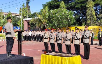 Kapolres Polman Pimpin Sertijab, Sejumlah Kasat dan Kapolsek Berganti
