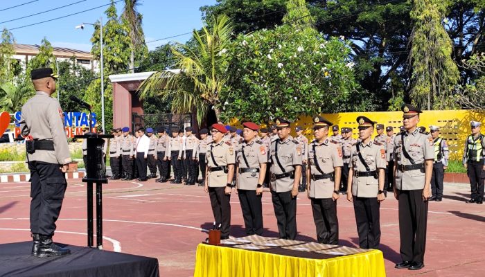 Kapolres Polman Pimpin Sertijab, Sejumlah Kasat dan Kapolsek Berganti
