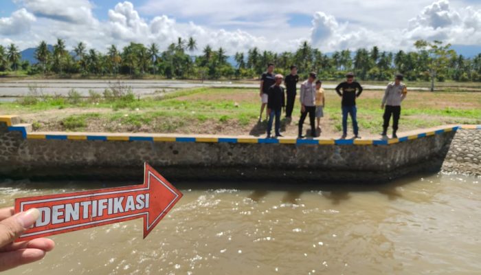 Anak 9 Tahun di Wonomulyo Tewas Diduga Tenggelam di Saluran Irigasi, Kapolsek Turun ke TKP