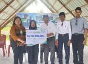 DPKP Polman-BPJS Ketenagakerjaan Serahkan Santunan ke Ahli Waris Nelayan Korban Kecelakaan Laut
