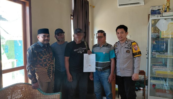 Dugaan Pengancaman di Mapilli Berakhir Damai, Bhabinkamtibmas Mediasi Kedua Pihak