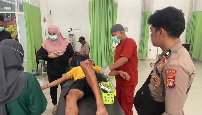 Pria di Wonomulyo Ditikam Pakai Badik, Pelaku Serahkan Diri ke Polisi