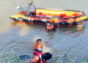 Pencarian Hari Kedua Korban Tenggelam di Sungai Maloso Polman, Tim Gabungan Sisir Sungai hingga Muara