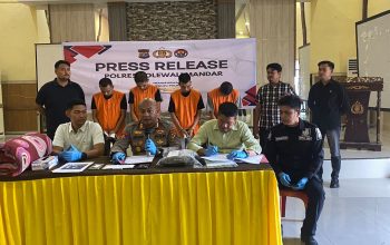 Polres Polman Ringkus Empat Tersangka Kasus Persetubuhan dan Eksploitasi Anak
