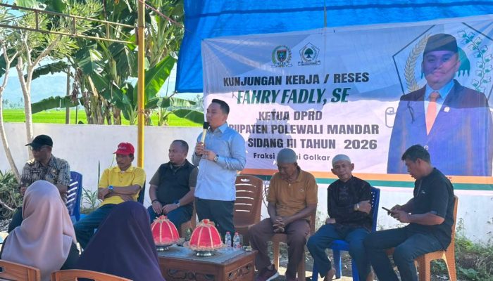 Ketua DPRD Polman Dengar Langsung Keluhan Warga, Perbaikan Jalan Jadi Prioritas