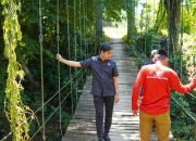 Usai Reses, Rahmat Ichwan Bahtiar Tinjau Langsung Jembatan Gantung Rusak di Matakali