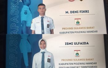 Lolos Paskibraka Nasional 2026, Dua Pelajar Polman Wakili Sulbar ke Istana Negara