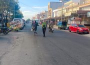 Satlantas Polres Polman Gelar Commander Wish Pagi di Titik Rawan Kemacetan dan Kawasan Sekolah