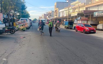Satlantas Polres Polman Gelar Commander Wish Pagi di Titik Rawan Kemacetan dan Kawasan Sekolah