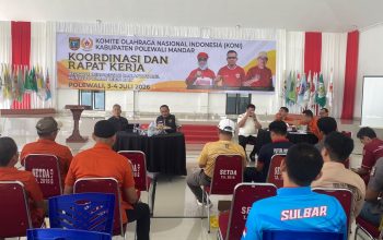 Cegah Penyimpangan Anggaran, Raker KONI Polman Hadirkan Kejari dan Inspektorat sebagai Narasumber