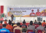 Buka Raker KONI, Bupati Polman Tekankan Efektivitas Program Pembinaan Atlet