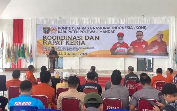 Buka Raker KONI, Bupati Polman Tekankan Efektivitas Program Pembinaan Atlet