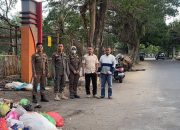Satpol PP Polman Siaga 14 Jam Awasi Titik Rawan Sampah Liar