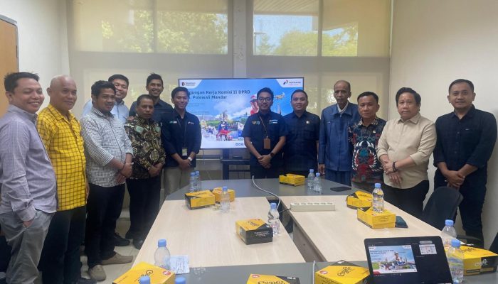 Ketua DPRD Polman dan Komisi II Kawal Aspirasi Masyarakat ke PT Pertamina