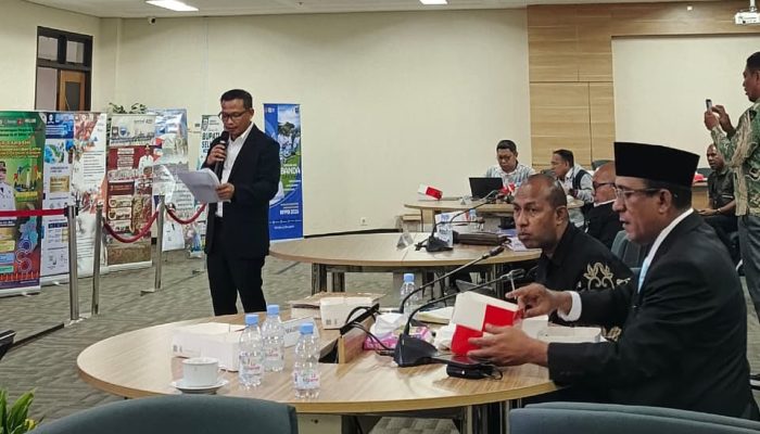 Bupati Polman Perjuangkan Percepatan Pembangunan Jalan Kawasan Tertinggal Lewat Forum KPPD Kemendagri