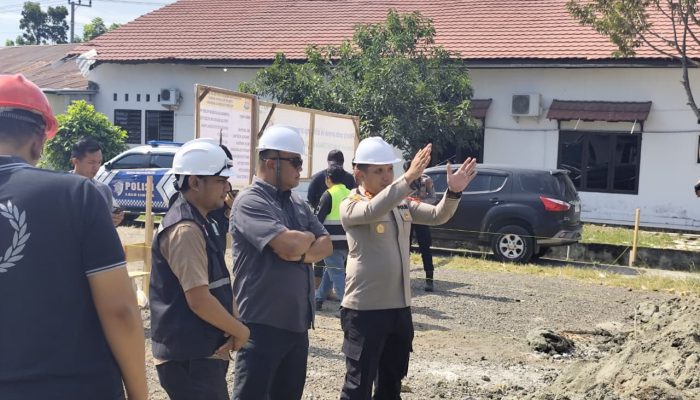 Kapolres Polman Sambut Kapolda Sulbar, Tinjau Pembangunan Rusun dan Kondisi Mako