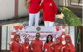 Kejari Polman Meriahkan HUT RI ke-81 Bersama Para Ikon Kejaksaan