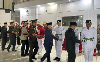 Wakapolres Polman Hadiri Pengukuhan Paskibraka 2026, Dukung Pembinaan Generasi Muda