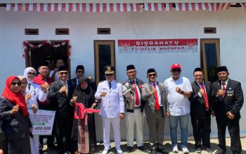 Bupati Polman Resmikan Bedah Rumah BERSEDEKA, Berkah Ibu Nahni di Hari Kemerdekaan