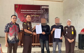 Sepakat Berdamai, Kejari Polman Selesaikan Kasus Pengeroyokan Lewat Restorative Justice