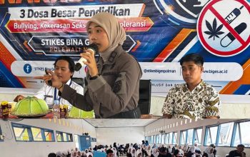 HUT Kejaksaan ke-81, Ikon Kejari Polman Masuk Kampus Sosialisasi Hukum dan Narkotika