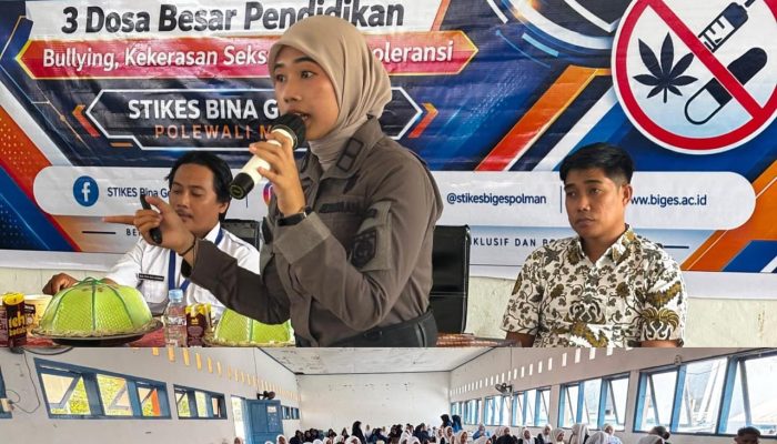 HUT Kejaksaan ke-81, Ikon Kejari Polman Masuk Kampus Sosialisasi Hukum dan Narkotika