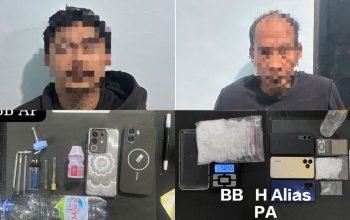 Satresnarkoba Polman Bongkar Rantai Peredaran Sabu, Dua Terduga Pelaku Diamankan