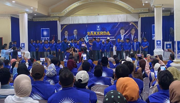 Rakerda dan Pelantikan DPC, PAN Polman Perkuat Infrastruktur hingga TPS, Bidik Enam Kursi Pileg 2029
