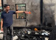 Rumah Pensiunan Polri di Sidorejo Wonomulyo Terbakar, Polisi Selidiki Penyebabnya