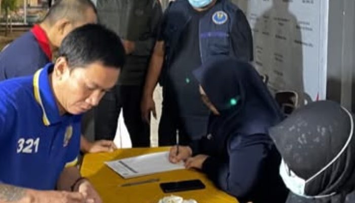 Razia Gabungan Lapas Polewali, 50 Warga Binaan Jalani Tes Urine