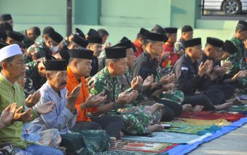 Doa di Tengah Kemarau, Kodim Polman Gelar Salat Istisqa Mohon Hujan