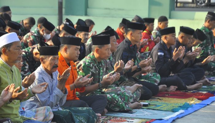 Doa di Tengah Kemarau, Kodim Polman Gelar Salat Istisqa Mohon Hujan