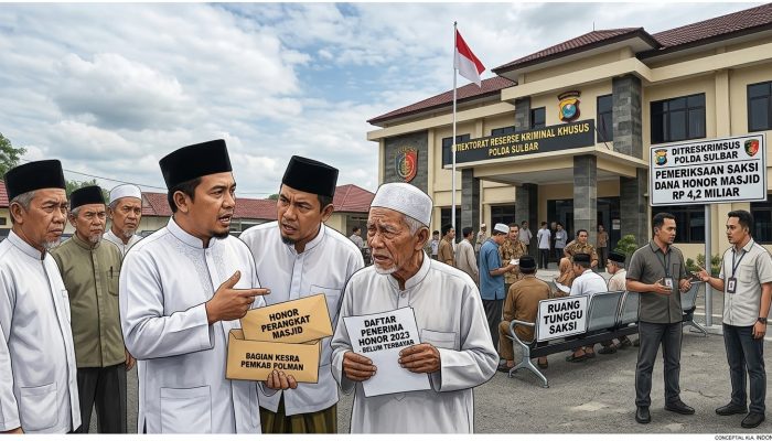 Anggaran Honor Perangkat Masjid Polman Rp4,2 Miliar Diusut, 28 Saksi Diperiksa