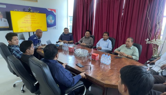 Kunjungi Disdikbud Sulbar, DPRD Polman Siapkan Intervensi ATS di APBD 2027