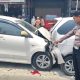 Lima Mobil Terlibat Kecelakaan Beruntun di Wonomulyo Polman, Tiga Orang Luka-luka