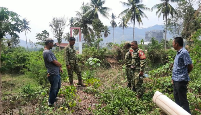 Dandim Polman Tinjau Jembatan Hanyut Diterjang Banjir 2021, Warga Harap Segera Dibangun Kembali